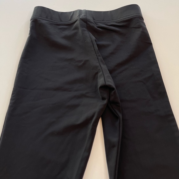 Terez Split Star Eyed Foil Print Leggings Girls Size Medium - Picture 5 of 11